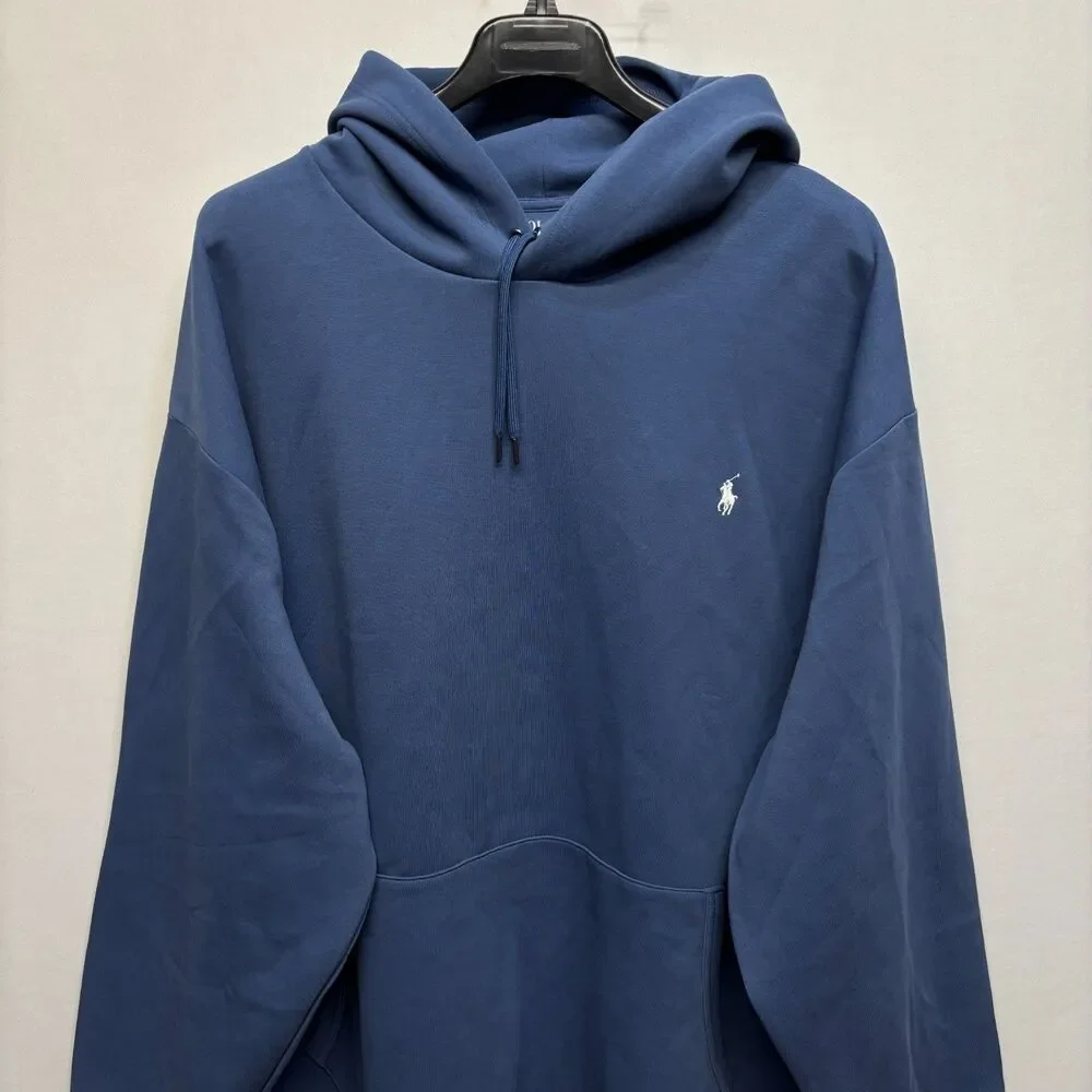 Polo Ralph Lauren Men Pullover Hoodie Size 5XB 5X Big Blue D118 -5